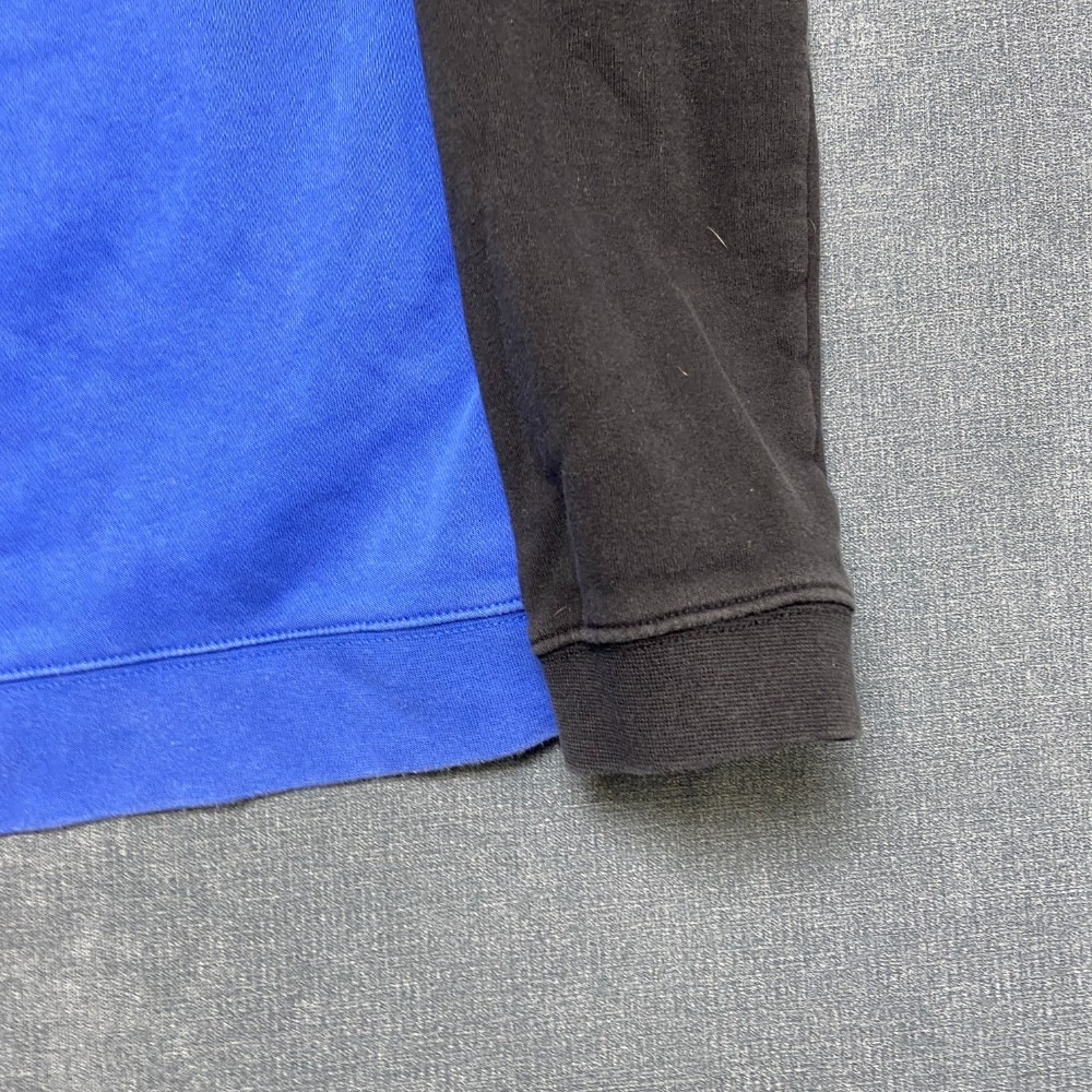 Nike Hoodie Boys XL Blue Black Spellout Logo Pullover Long Sleeve Sportswear - Picture 8 of 8